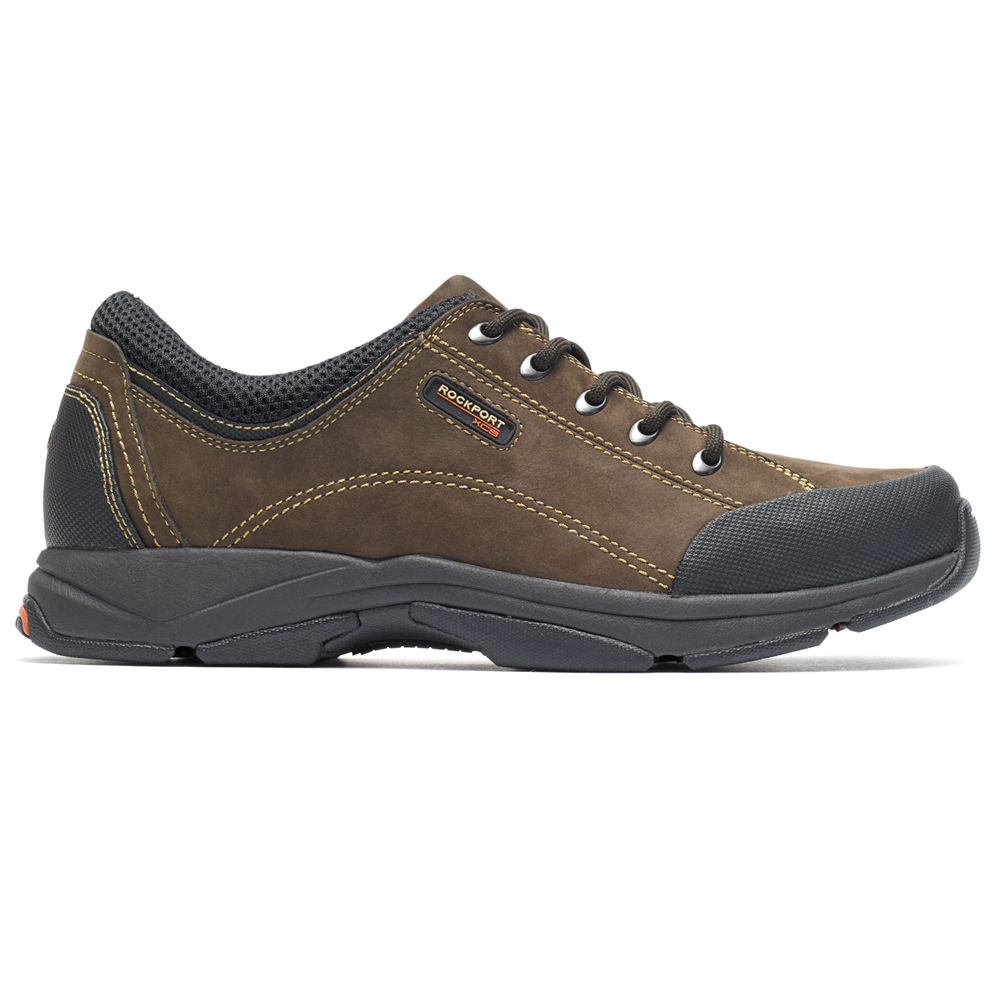 Zapatillas Rockport Hombre Mexico - Chranson Lace-Up Marrom - FEMCD0318